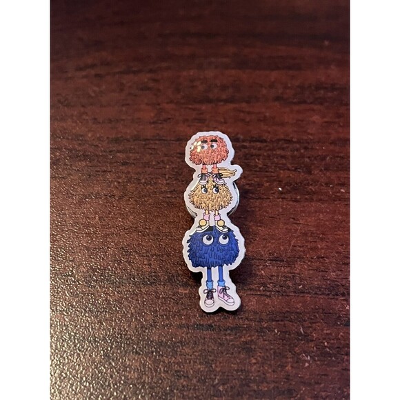 McDonald’s Fry Kids Stack Employee Lapel Hat‎ Pin - Picture 1 of 3